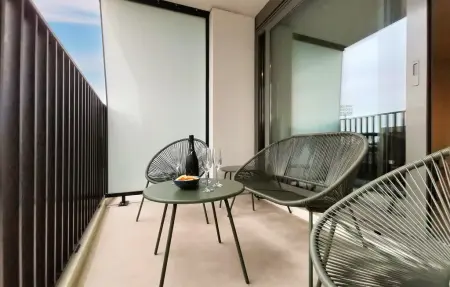 Appartement 2 chambres à Oostende, piscine commune et plage à 100 m : photo 2