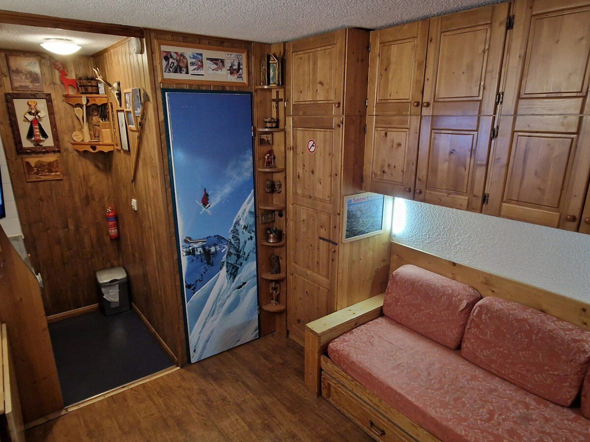 Studio 3 pers. Valfréjus avec balcon et casier à skis - Photo 3