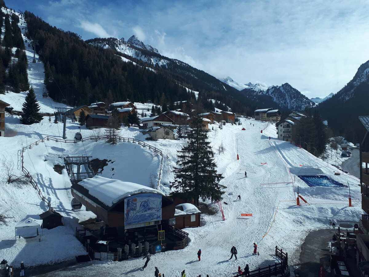Studio 3 pers. Valfréjus avec balcon et casier à skis - Photo 6