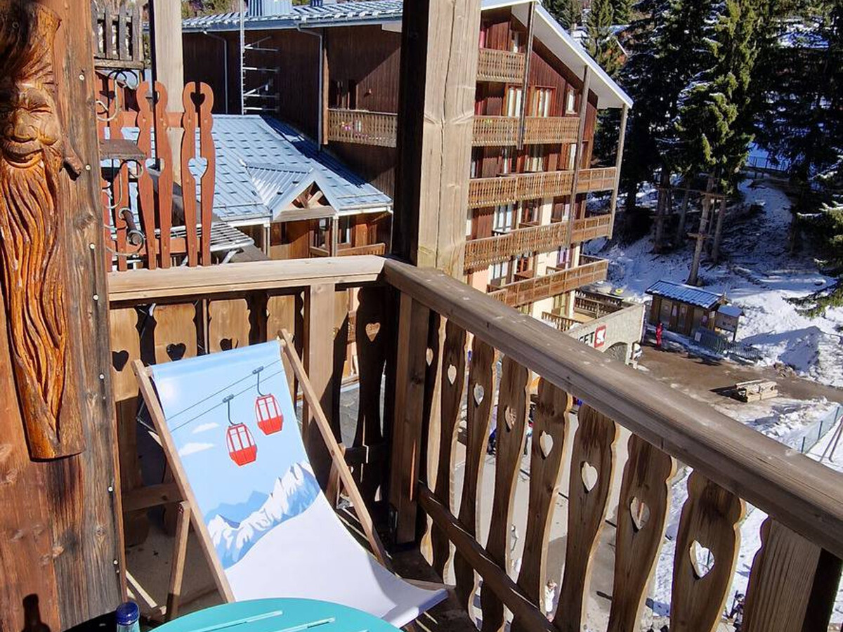 Studio 3 pers. Valfréjus avec balcon et casier à skis - Photo 11