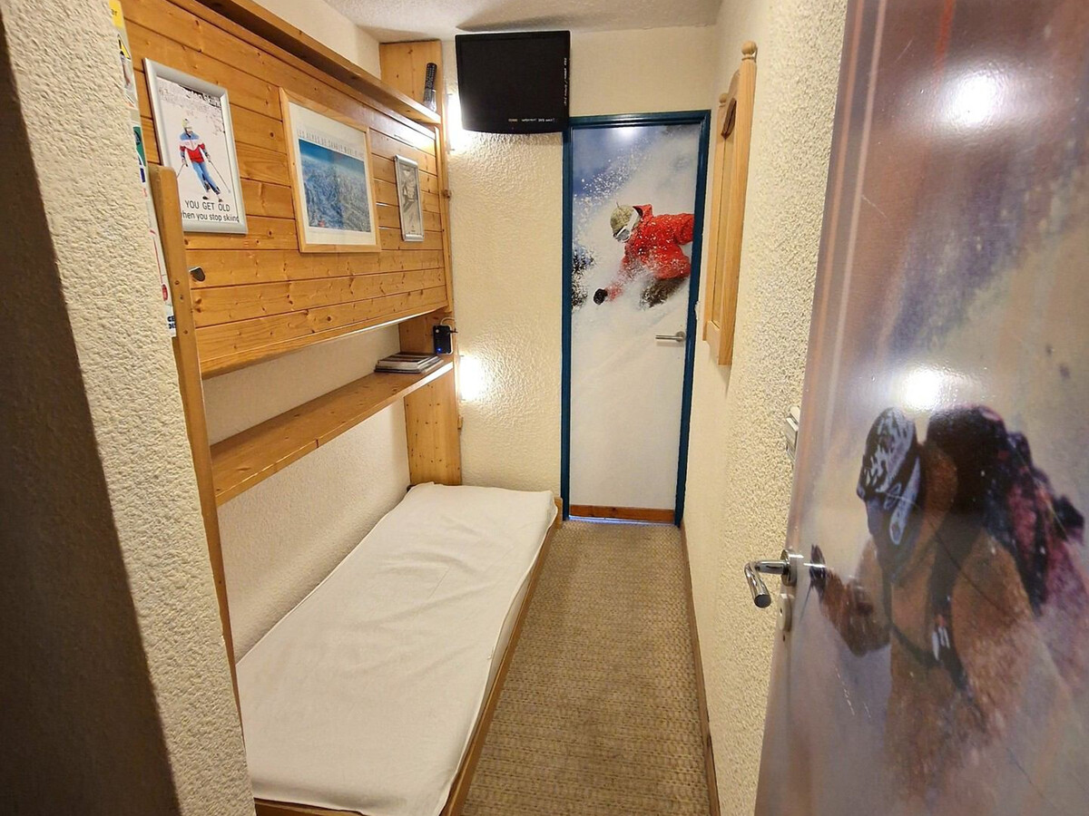 Studio 3 pers. Valfréjus avec balcon et casier à skis - Photo 13