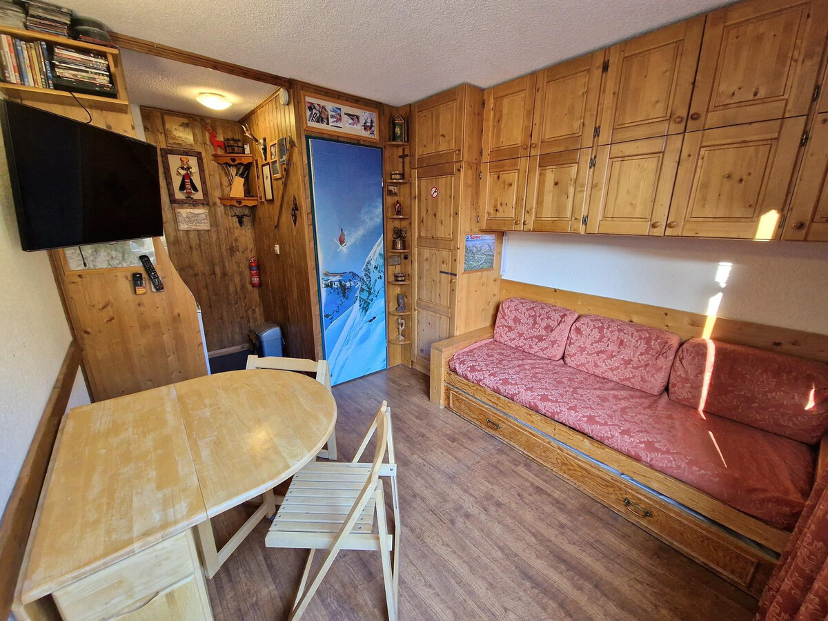 Studio 3 pers. Valfréjus avec balcon et casier à skis - Photo 14
