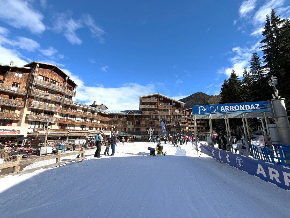 Studio 3 pers. Valfréjus avec balcon et casier à skis - Photo 17