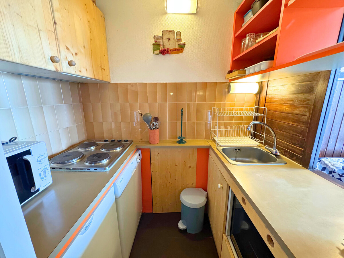 Studio 4 pers aux Menuires, balcon sud-ouest, animaux ok - Photo 3