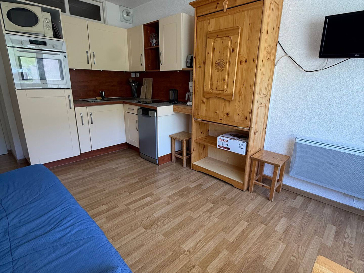 Studio cabine 24m² au pied des pistes avec balcon - Photo 3