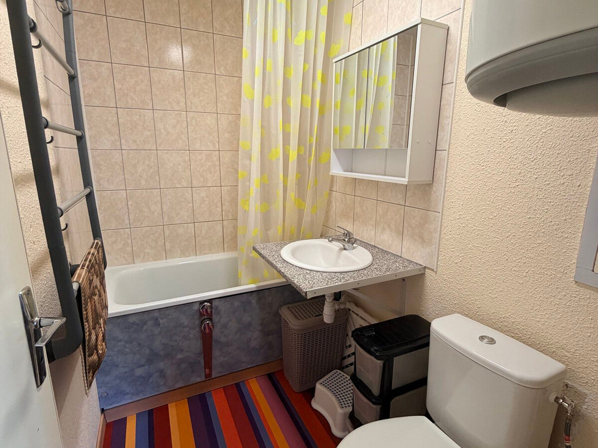 Studio cabine 4 pers. vue pistes, 7e étage balcon - Photo 5