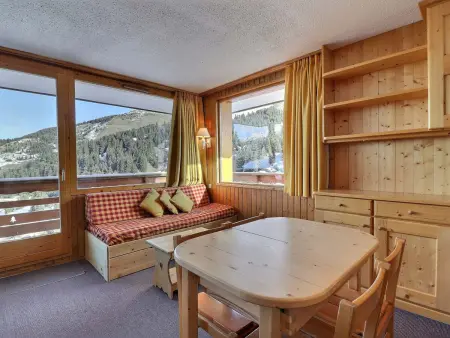 Location appartement à Méribel, Appartement lumineux avec balcon, WiFi et animaux admis