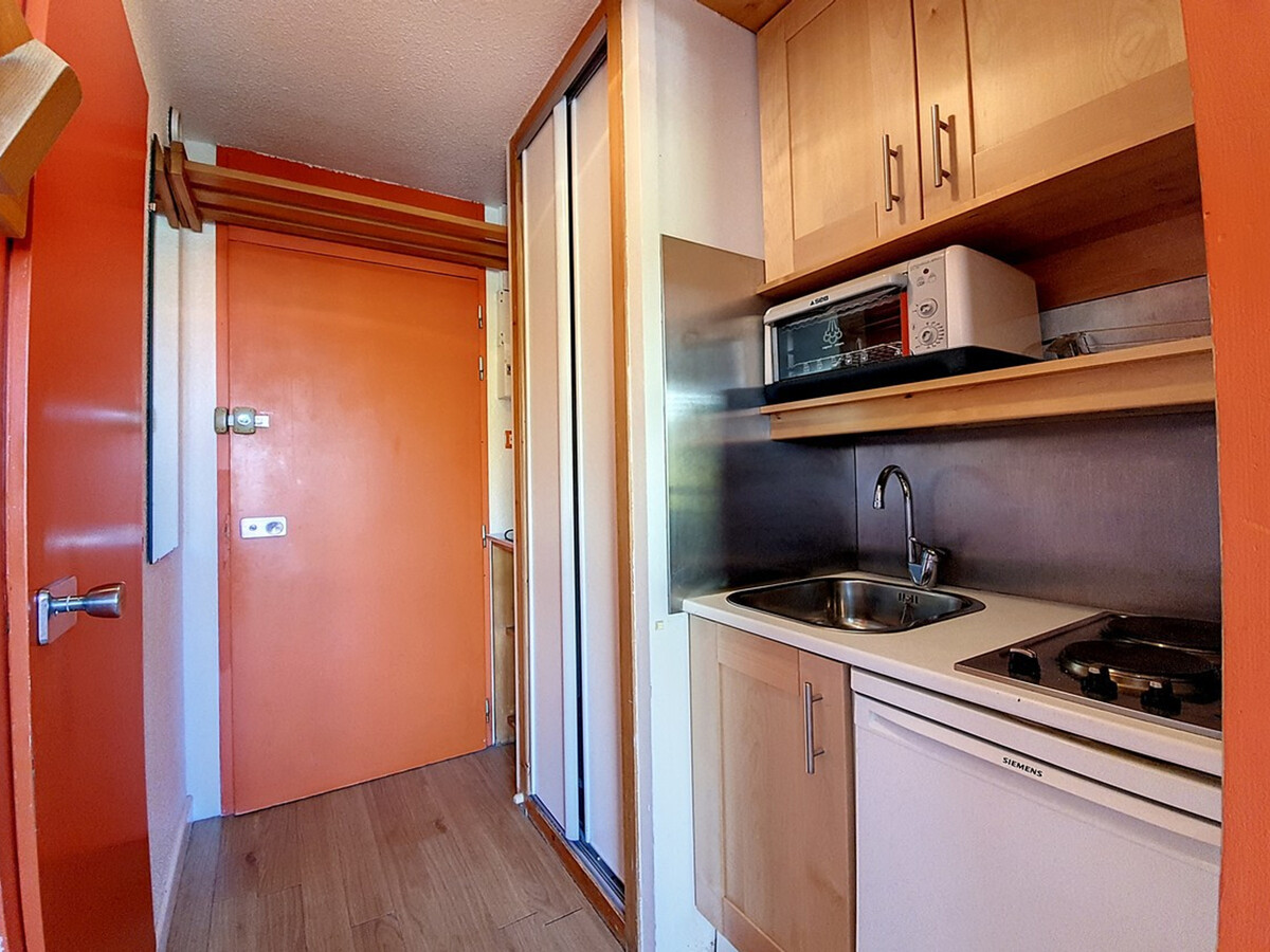 Studio 17m² balcon aux Menuires, 8ème étage - Photo 8