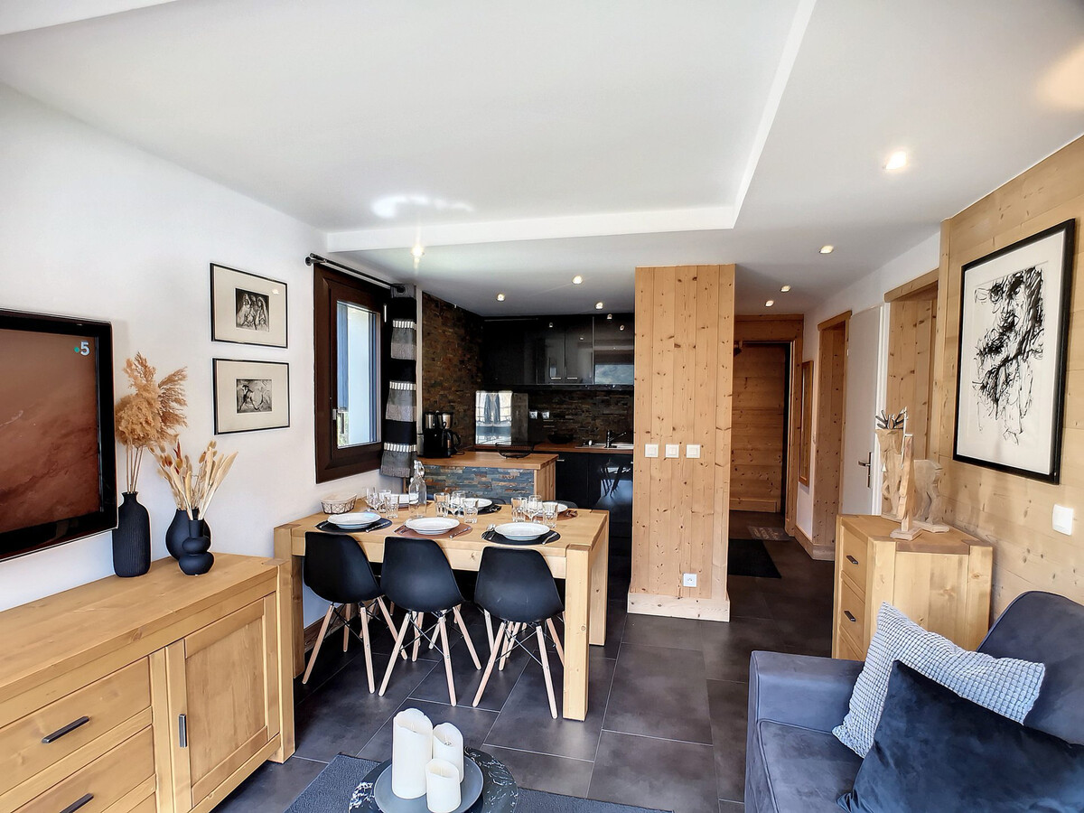 Appartement 6 pers aux Menuires, accès direct piste - Photo 4