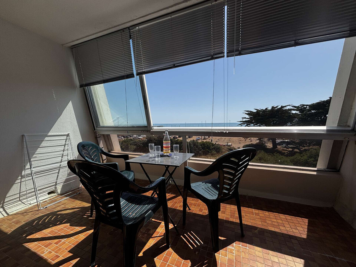 Studio 3 pers bord de mer, balcon loggia, parking - Photo 6