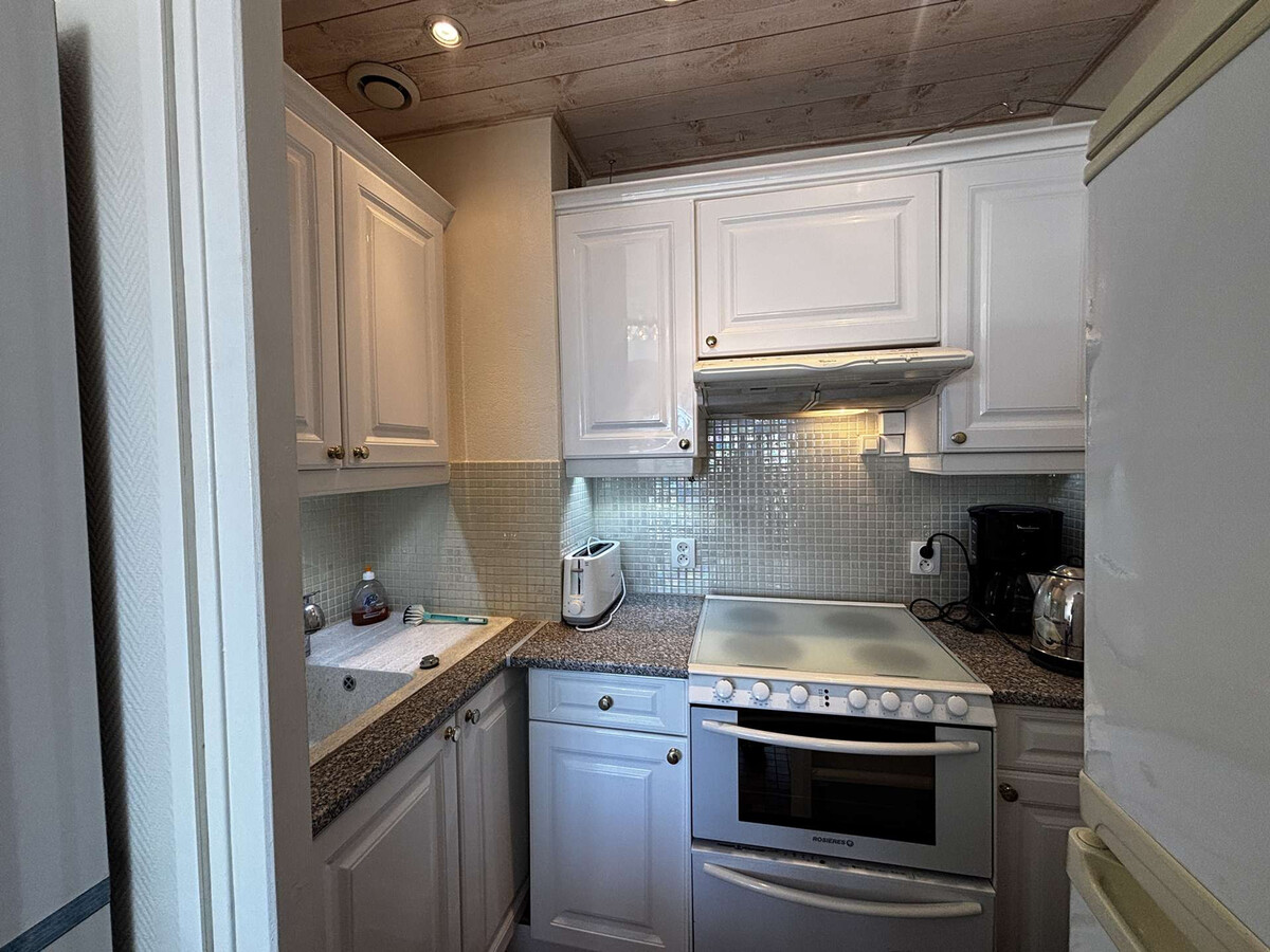 Studio 3 pers bord de mer, balcon loggia, parking - Photo 8