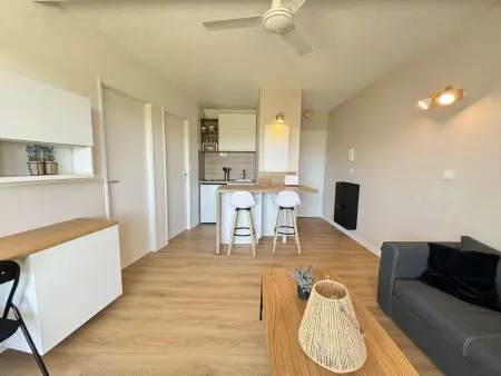 Location appartement à La Rochelle, Appt 2 pièces avec balcon à La Rochelle