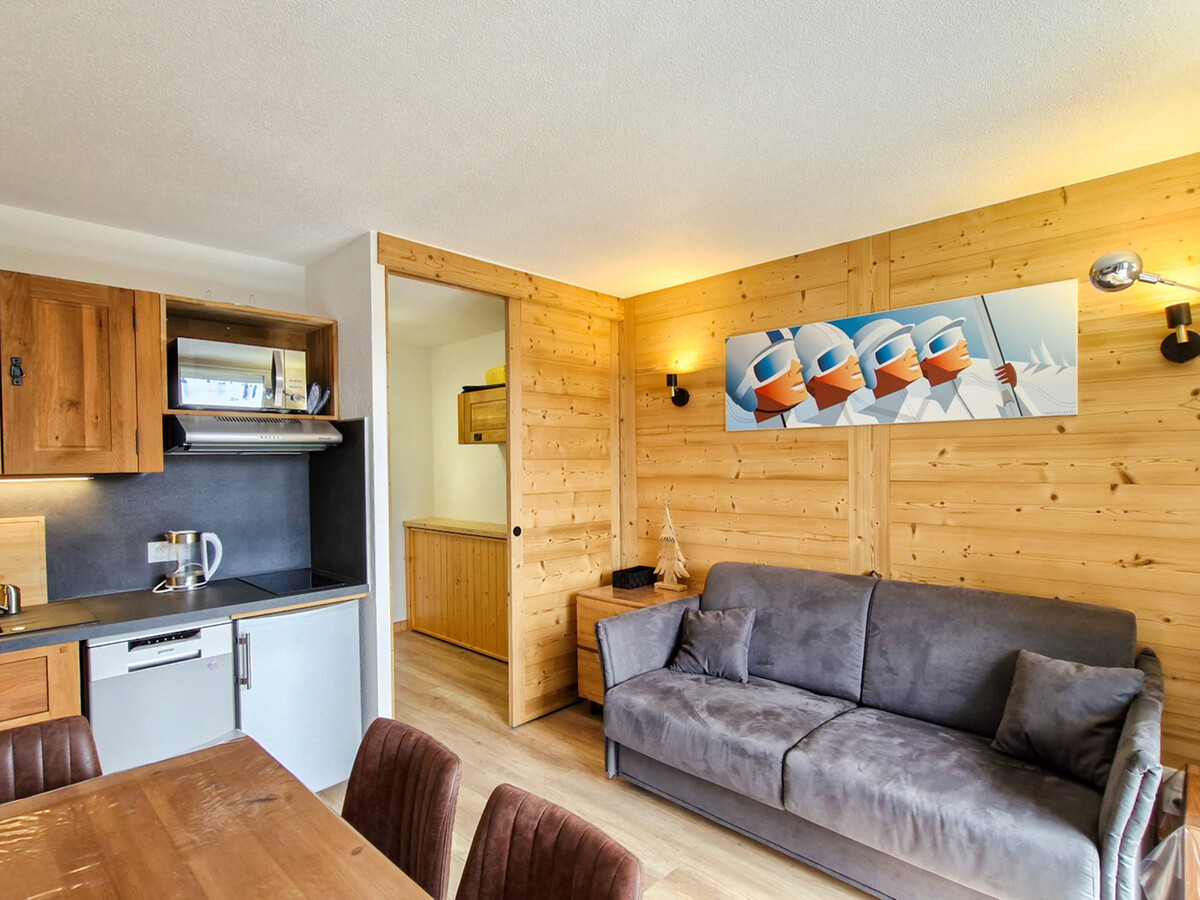 Studio rénové avec cabine, balcon Sud à Flaine - Photo 1