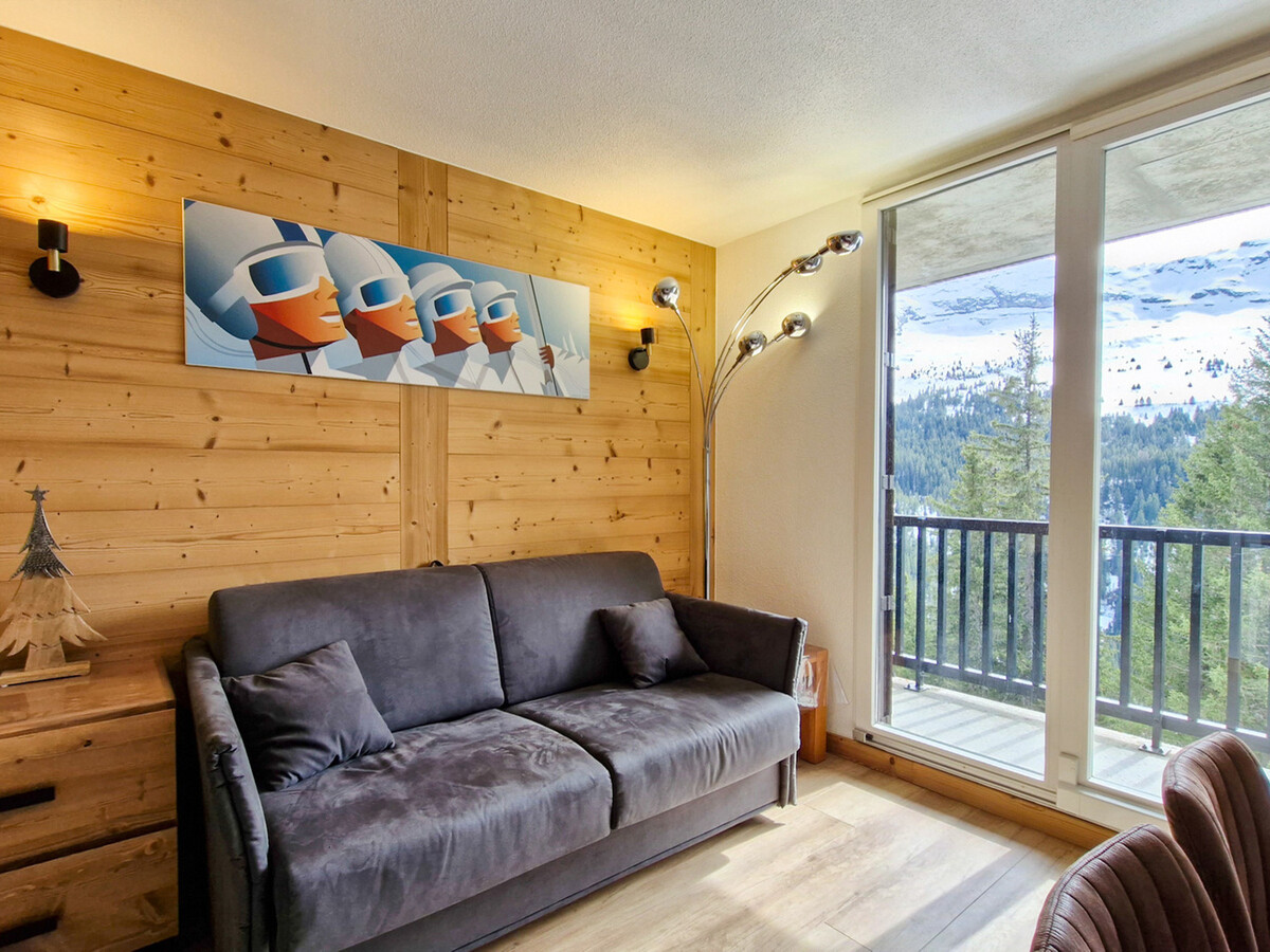 Studio rénové avec cabine, balcon Sud à Flaine - Photo 2