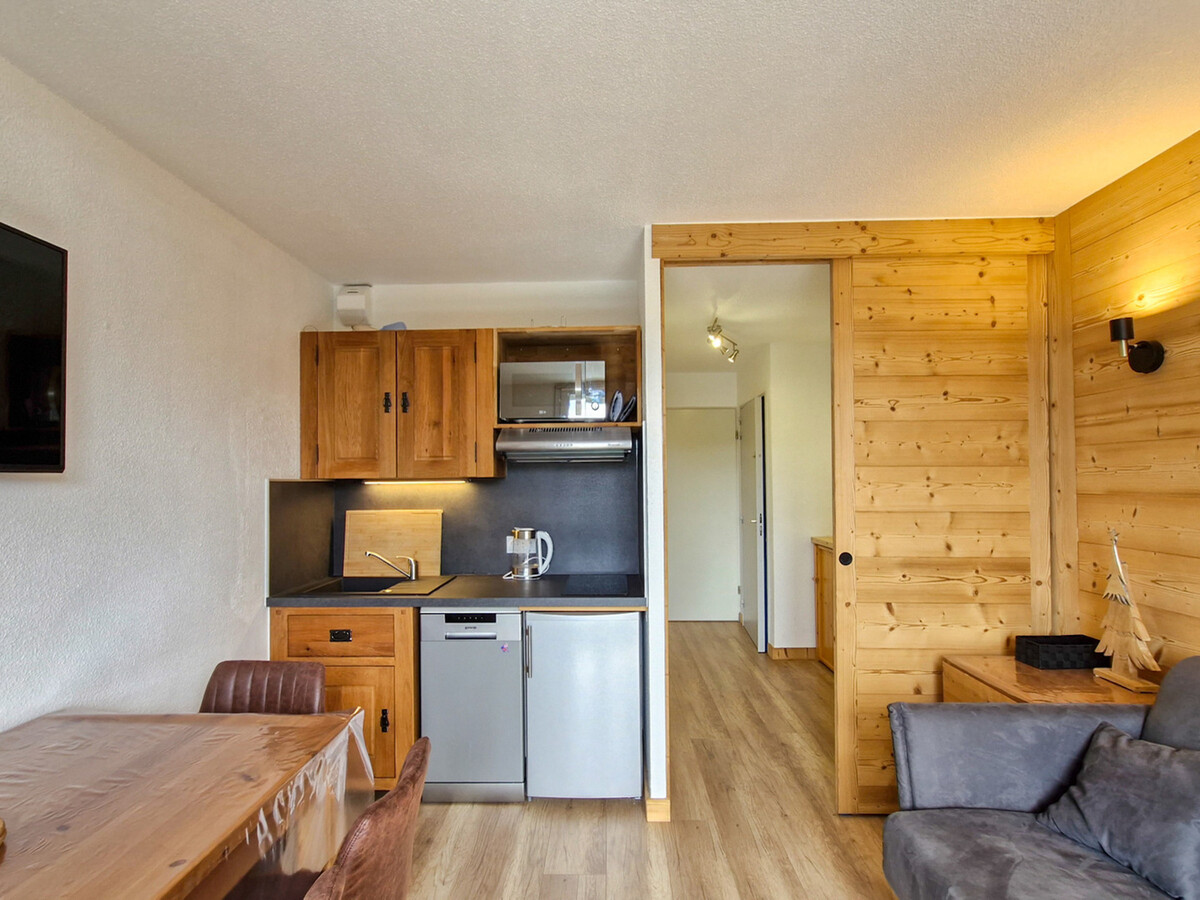 Studio rénové avec cabine, balcon Sud à Flaine - Photo 3