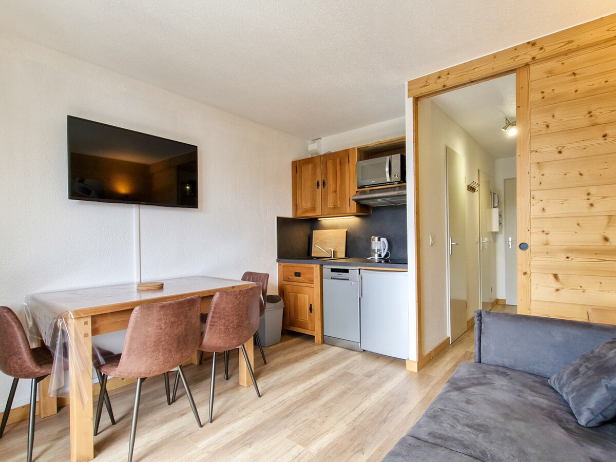 Studio rénové avec cabine, balcon Sud à Flaine - Photo 7