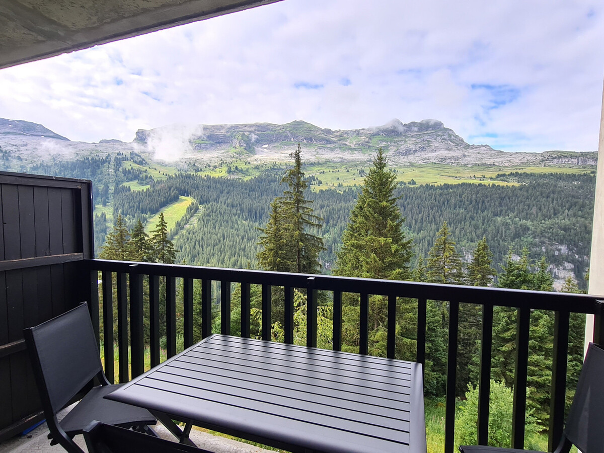 Studio rénové avec cabine, balcon Sud à Flaine - Photo 10