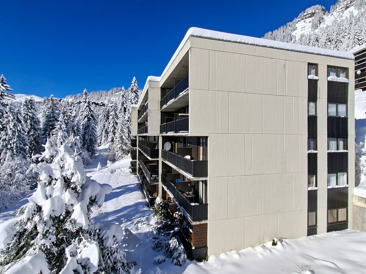Studio rénové avec cabine, balcon Sud à Flaine - Photo 14