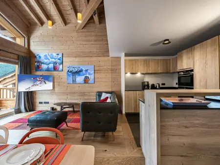 Appartement proche des pistes, Appartement 8 personnes à Courchevel 1650 : photo 4