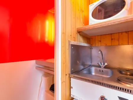 Studette 13m² centre Les Arcs 1800, WiFi gratuit : photo 5