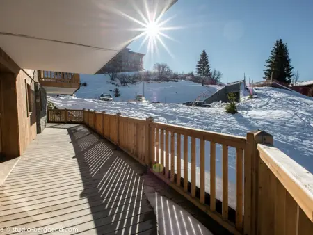 Appartement 140m² 12 pers., terrasse vue Mont-Blanc aux Arcs : photo 12