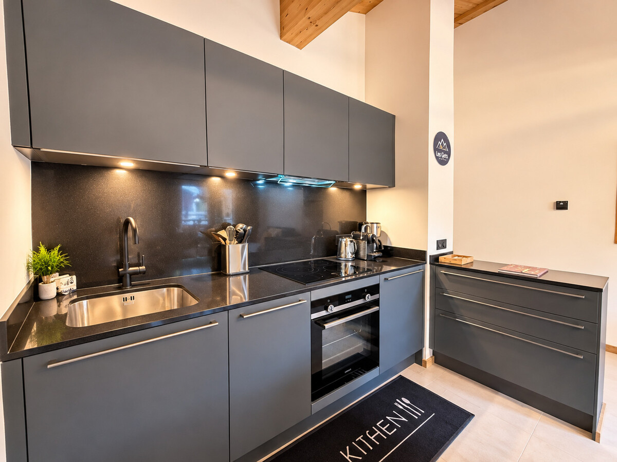 Appartement 4 pers. aux Gets, balcon et poutres apparentes - Photo 5