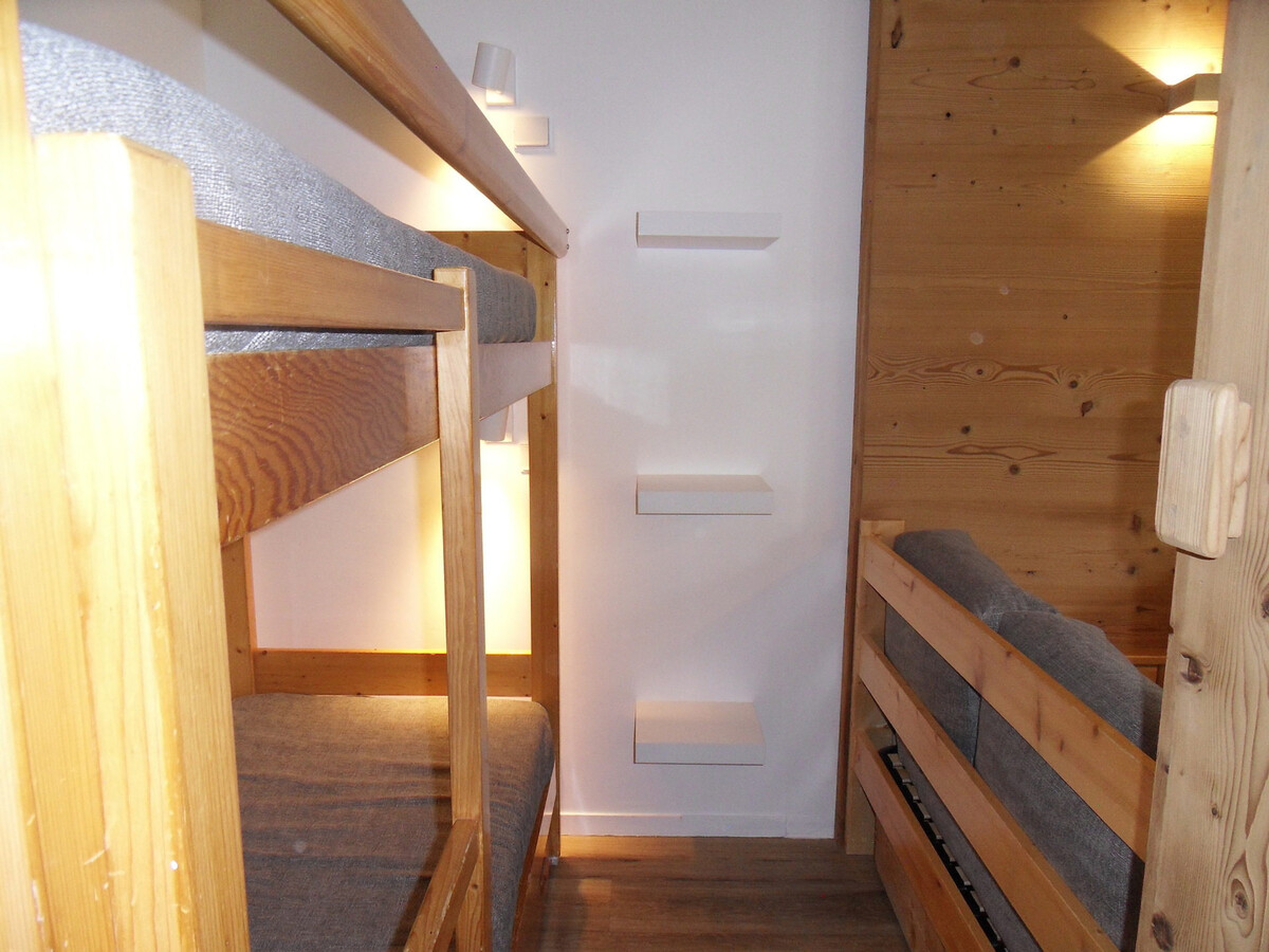 Studio 22m² skis aux pieds, balcon vue pistes - Photo 2
