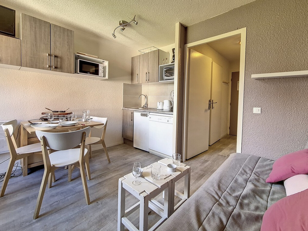 Studio 22m² aux Menuires, 4 pers., balcon et lit superposé - Photo 1