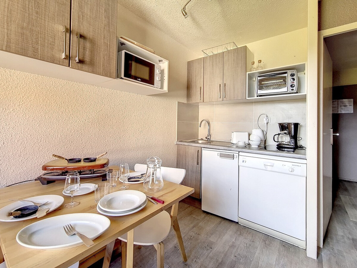 Studio 22m² aux Menuires, 4 pers., balcon et lit superposé - Photo 7