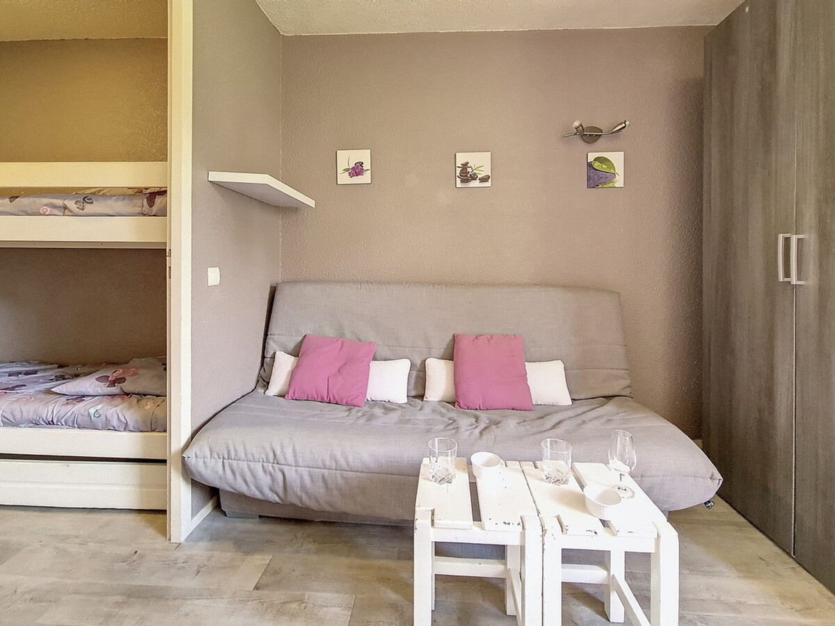 Studio 22m² aux Menuires, 4 pers., balcon et lit superposé - Photo 8