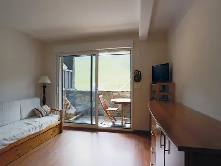 Location appartement à Peyragudes, Appartement T3 pour 6 pers., ski au pied, balcon, parking couvert, accès spa gratuit à Peyragudes.