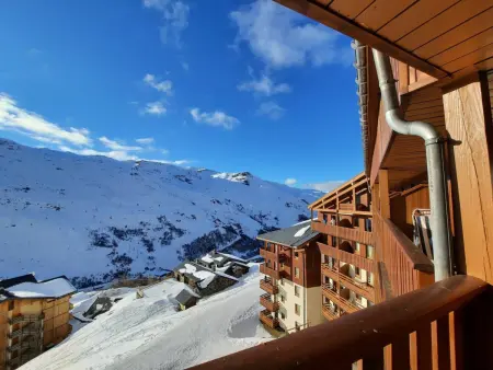 Appartement cabine 6 pers. aux Menuires, balcon Sud-Ouest vue montagne : photo 11