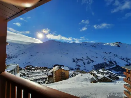 Appartement cabine 6 pers. aux Menuires, balcon Sud-Ouest vue montagne : photo 13