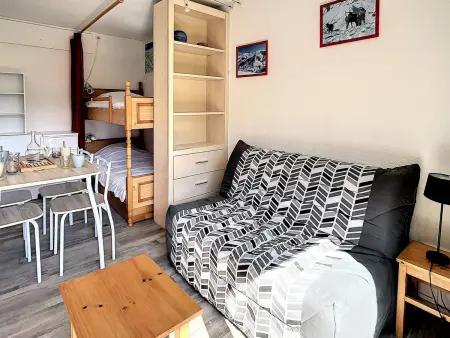 Studio 22m² au 12e étage - Accès pistes skis aux pieds : photo 6