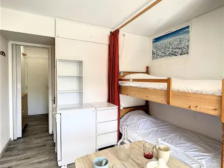 Studio 22m² au 12e étage - Accès pistes skis aux pieds : photo 10