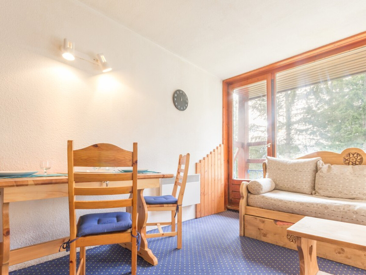 Studio cabine 28m² aux Arcs 1800, balcon vue pistes - Photo 2