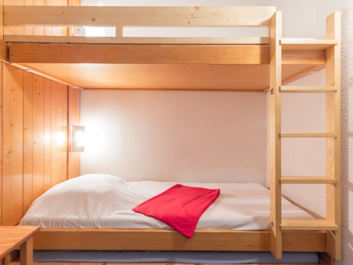 Studio cabine 28m² aux Arcs 1800, balcon vue pistes - Photo 6