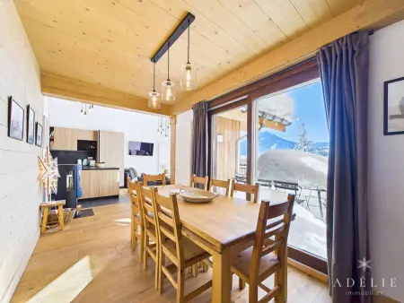 Apt 5P, 10 pers., terrasse sud, 400m pistes : photo 8
