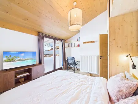 Apt 5P, 10 pers., terrasse sud, 400m pistes : photo 14