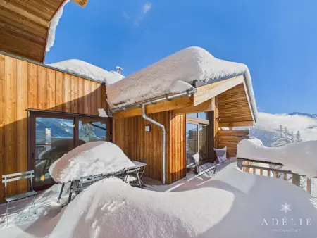Apt 5P, 10 pers., terrasse sud, 400m pistes : photo 23