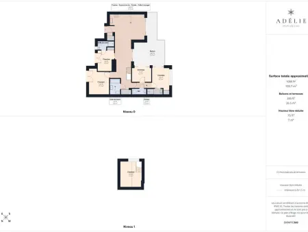 Apt 5P, 10 pers., terrasse sud, 400m pistes : photo 27