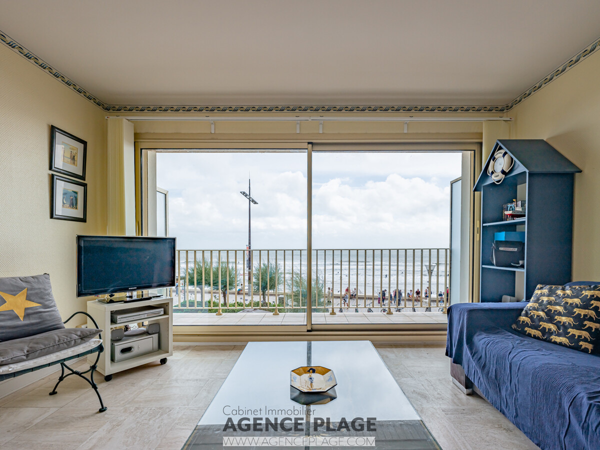 Studio face mer Les Sables-d'Olonne, balcon vue océan - Photo 1
