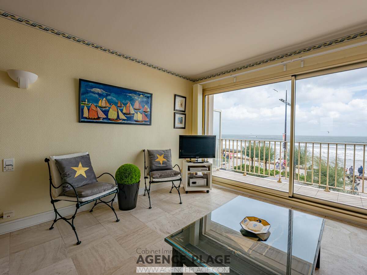 Studio face mer Les Sables-d'Olonne, balcon vue océan - Photo 2