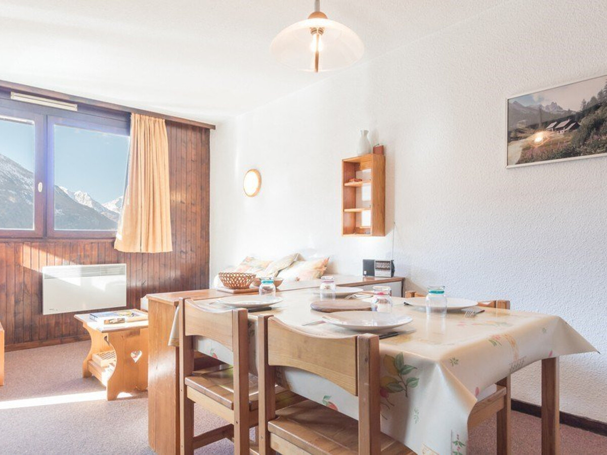 Studio 4 pers Serre-Chevalier, balcon et coin nuit séparé - Photo 11