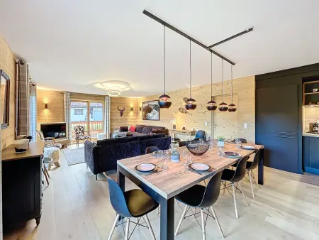 Appartement 4 chambres vue Mont-Blanc, Combloux : photo 2