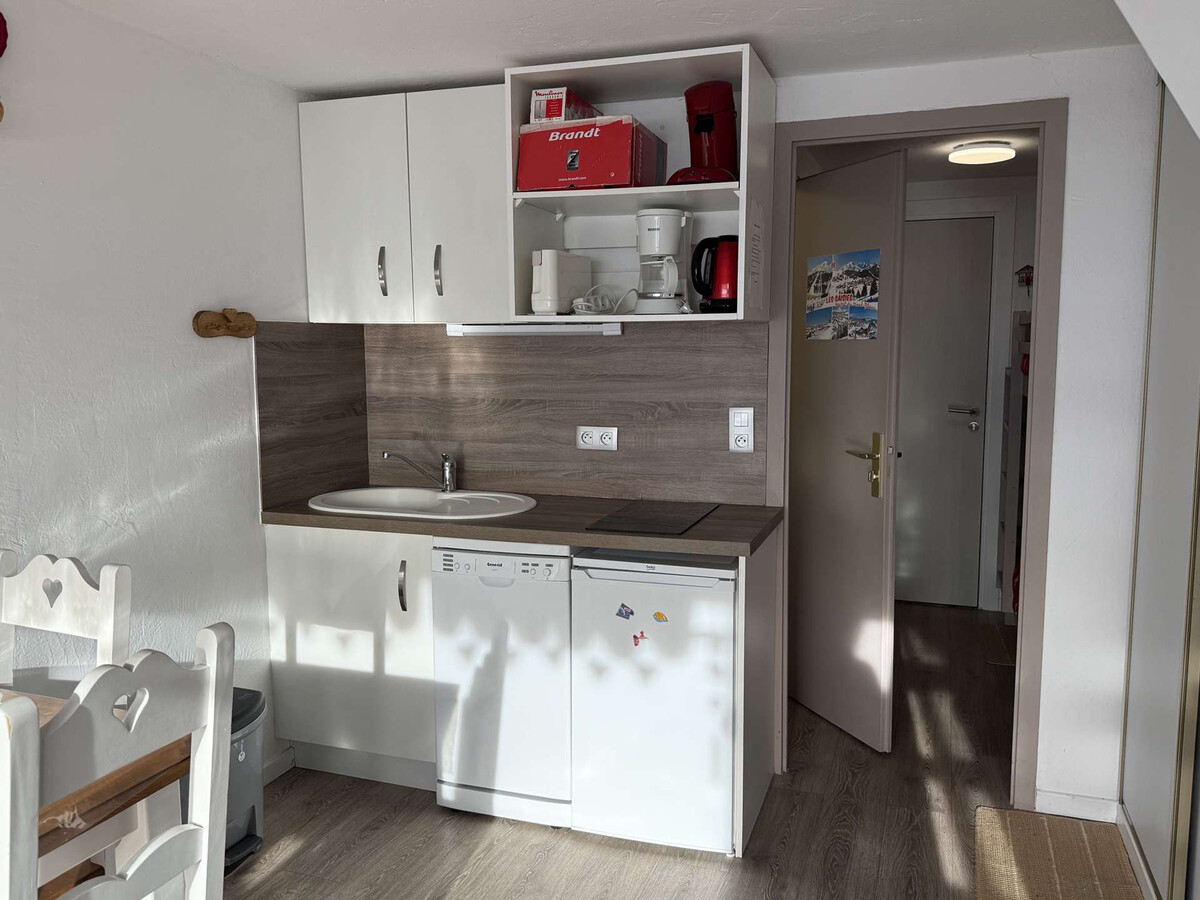Studio 6 pers. aux Saisies, balcon sud face Mont Bisanne - Photo 6