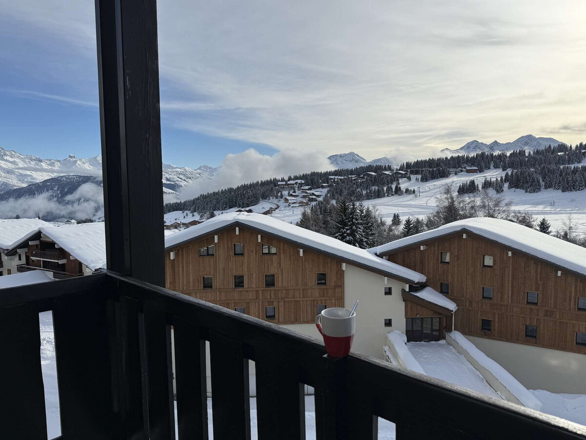 Studio 6 pers. aux Saisies, balcon sud face Mont Bisanne - Photo 12