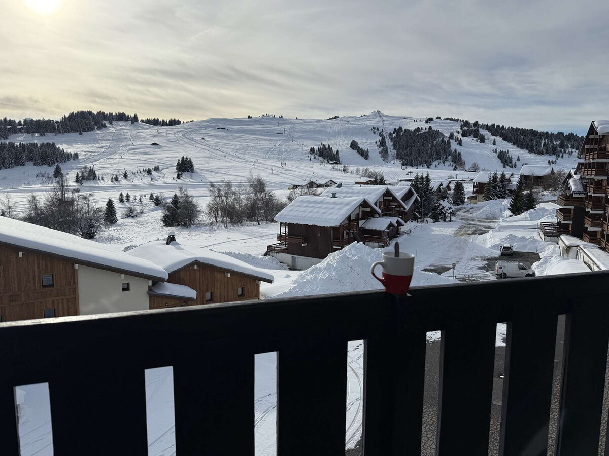 Studio 6 pers. aux Saisies, balcon sud face Mont Bisanne - Photo 13