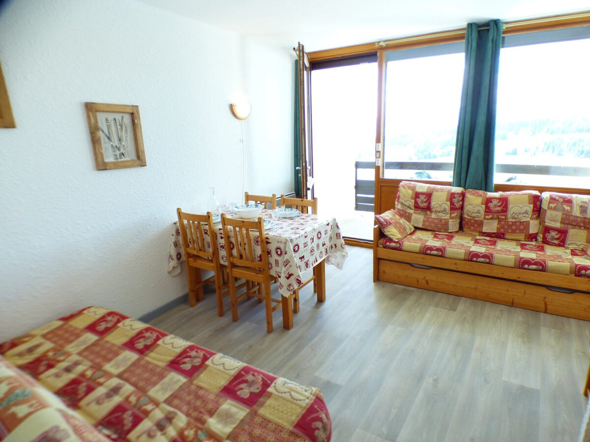 Studio 4 pers. aux Saisies, vue Bisanne, parking - Photo 8