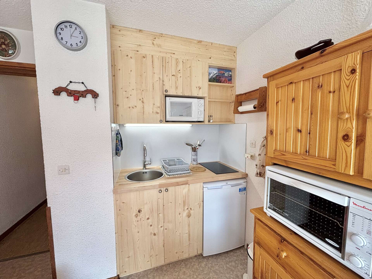 Studio cabine 4 pers. avec terrasse sud et parking à Praz-sur-Arly - Photo 7